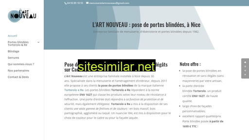 porteblindeenice.fr alternative sites
