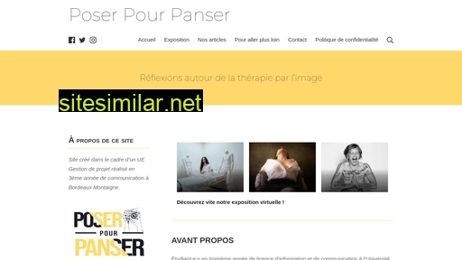 poserpourpanser.fr alternative sites