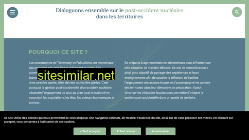 post-accident-nucleaire.fr alternative sites