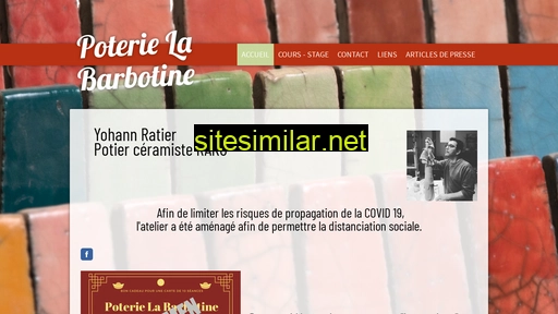 poterie-labarbotine.fr alternative sites