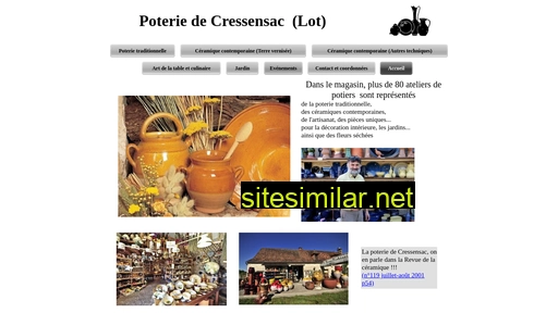 poteriecressensac.fr alternative sites
