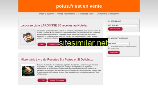 potus.fr alternative sites