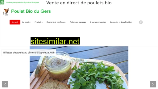 pouletbiodugers.fr alternative sites