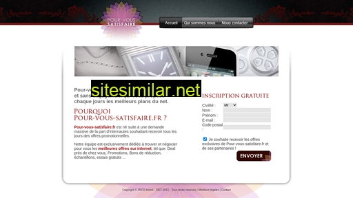 pour-vous-satisfaire.fr alternative sites