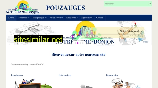 pouzauges-notredamedudonjon.fr alternative sites