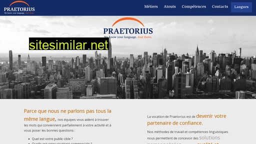 praetorius.fr alternative sites