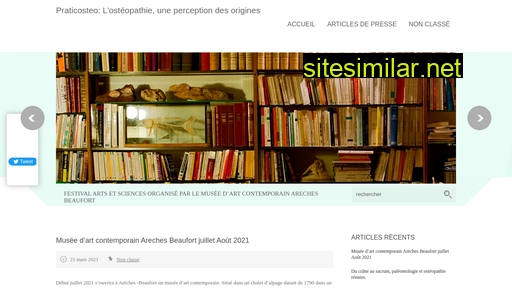 praticosteo.fr alternative sites