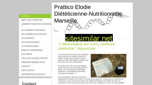 Prattico-dieteticienne similar sites