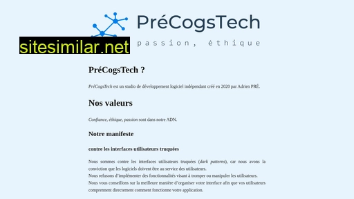 precogstech.fr alternative sites