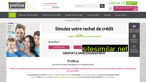 prefina.fr alternative sites