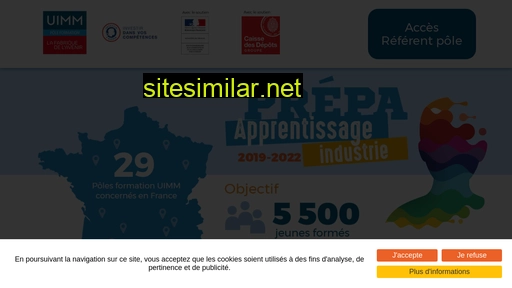 prepa-apprentissage-industrie.fr alternative sites