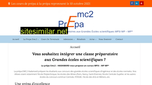 prepa-emc2.fr alternative sites