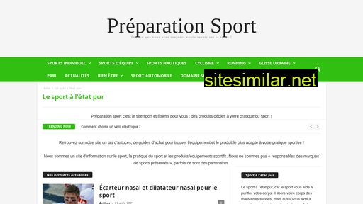 preparation-sport.fr alternative sites