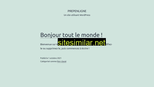 prepenligne.fr alternative sites