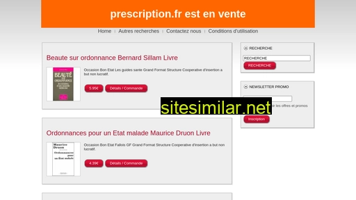 prescription.fr alternative sites