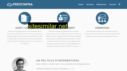 prestinfra.fr alternative sites