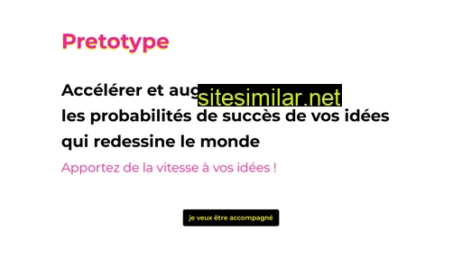 pretotype.fr alternative sites
