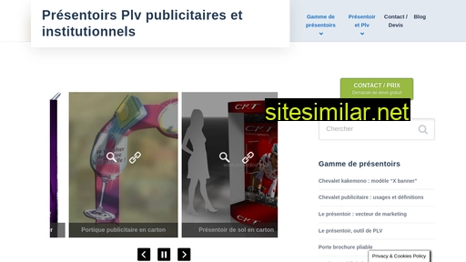 presentoir-plv.fr alternative sites