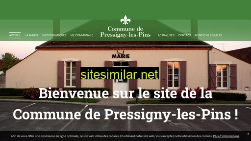 pressigny-les-pins.fr alternative sites