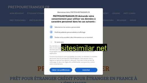 pretpouretranger.fr alternative sites