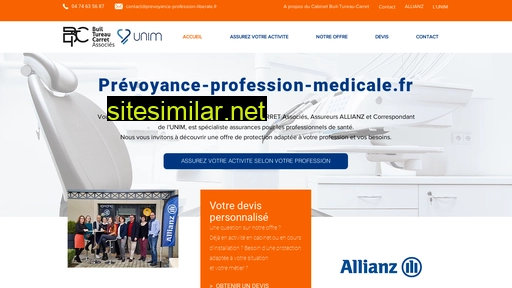 prevoyance-profession-medicale.fr alternative sites