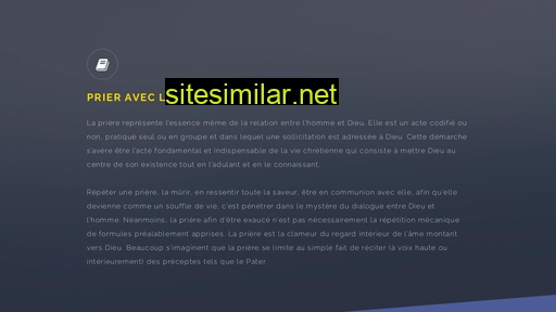 prieravecleglise.fr alternative sites