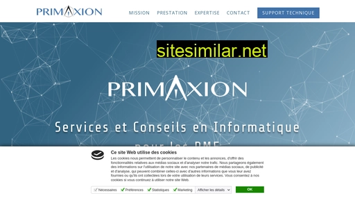 Primaxion similar sites