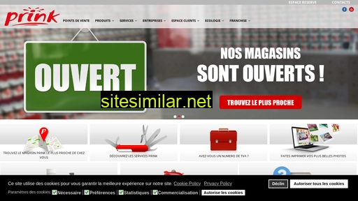prink.fr alternative sites