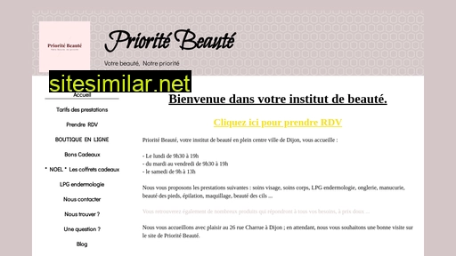 priorite-beaute.fr alternative sites