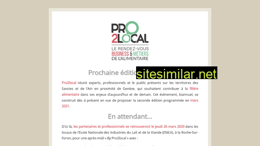 pro2local.fr alternative sites