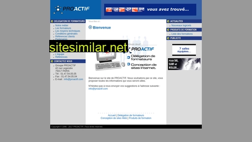proactifs.fr alternative sites