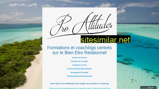 proattitudes.fr alternative sites