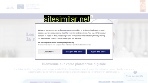 produitslaitiersrestaurationscolaire.fr alternative sites