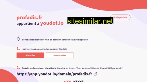 profadis.fr alternative sites