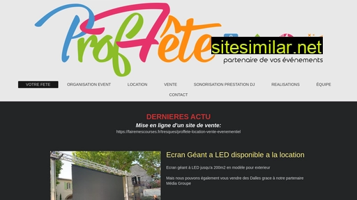 proffete.fr alternative sites