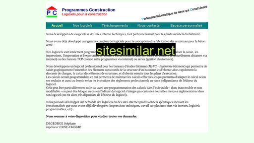 programmesconstruction.fr alternative sites