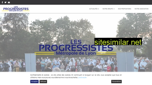 progressistes-grandlyon.fr alternative sites