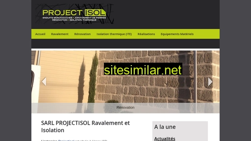 projectisol.fr alternative sites