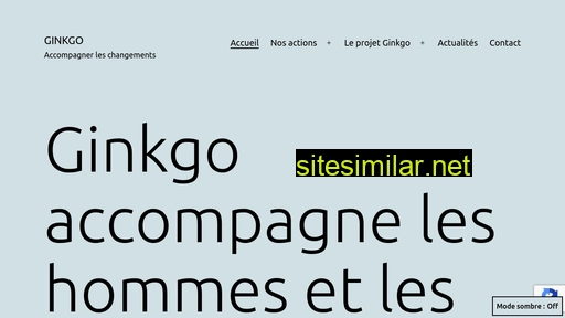 projet-ginkgo.fr alternative sites