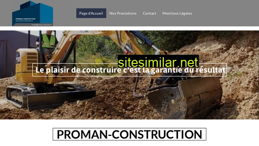 proman-construction.fr alternative sites