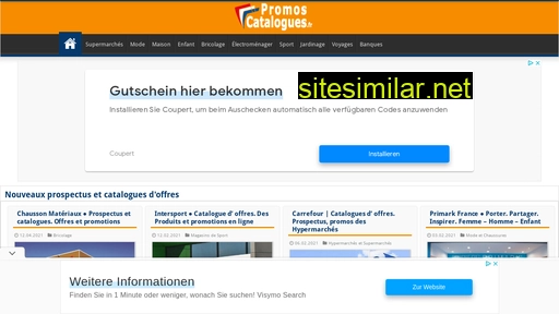 Promos-catalogues similar sites