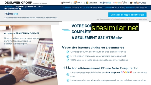 promosite.fr alternative sites