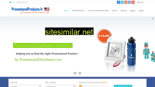 promotionalproducts.fr alternative sites