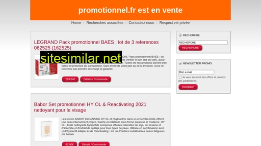 promotionnel.fr alternative sites