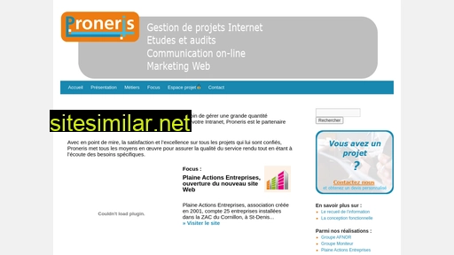 proneris.fr alternative sites