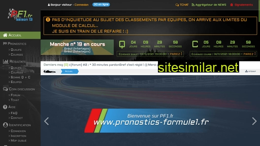 pronostics-formule1.fr alternative sites