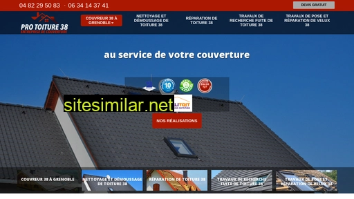 pro-toiture-38.fr alternative sites