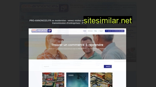pro-annonces.fr alternative sites