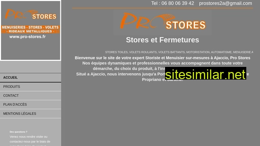 pro-stores.fr alternative sites