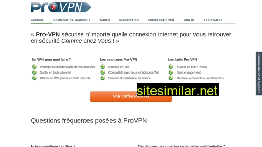 pro-vpn.fr alternative sites